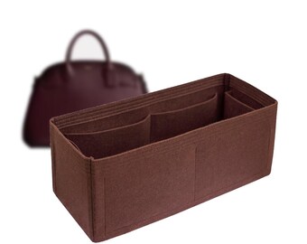 Customizable "Coach Empire 48 bag" Felt Bag Insert Organizer and Bag Liner in 15cm/5.9 inches Height