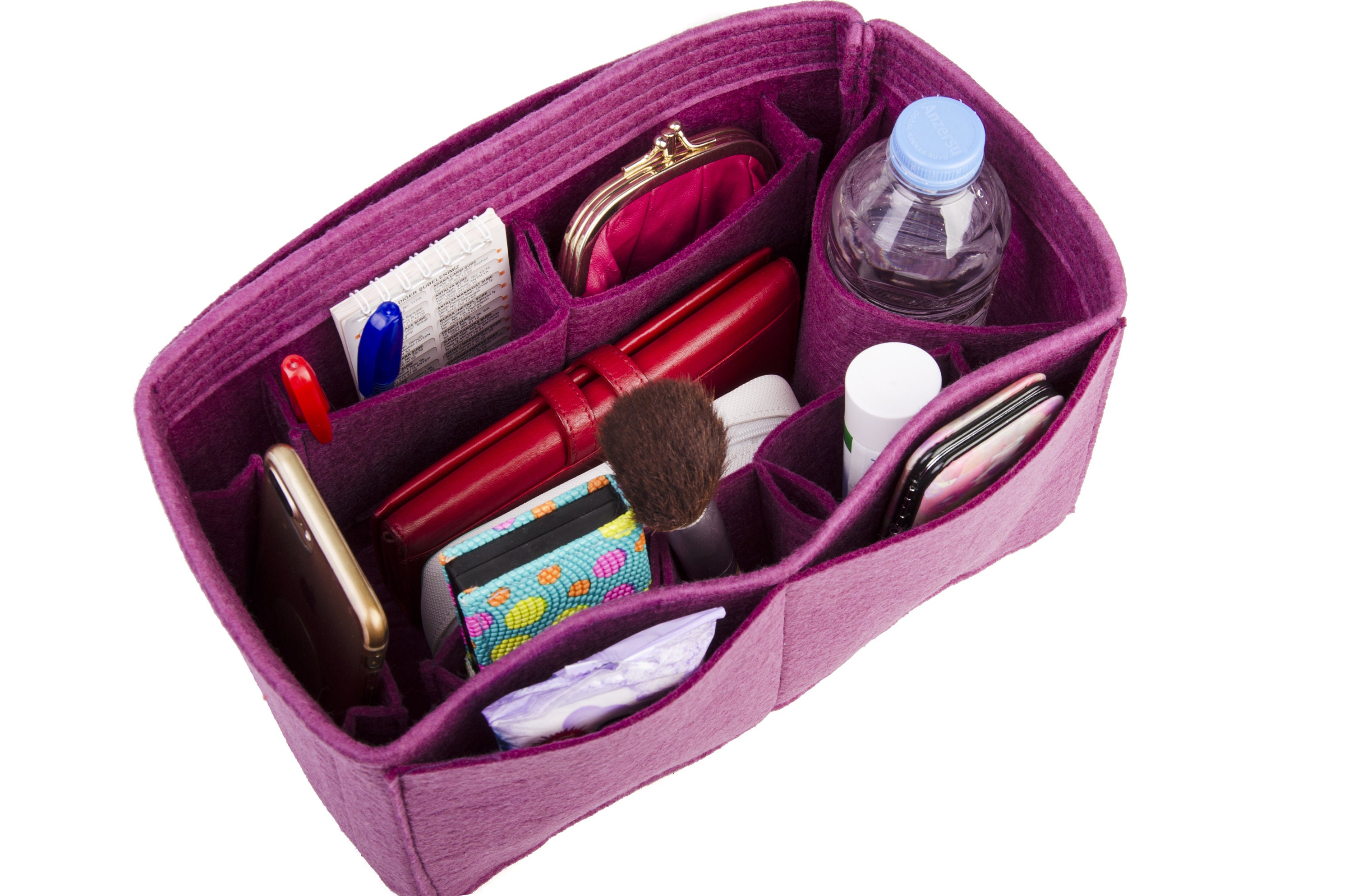 For Neverfull MM Bag Insert Organizer Purse Etsy