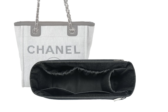 Tote Bag For Chanel Deauville Leather Medium Bag with Double Bottle Ho