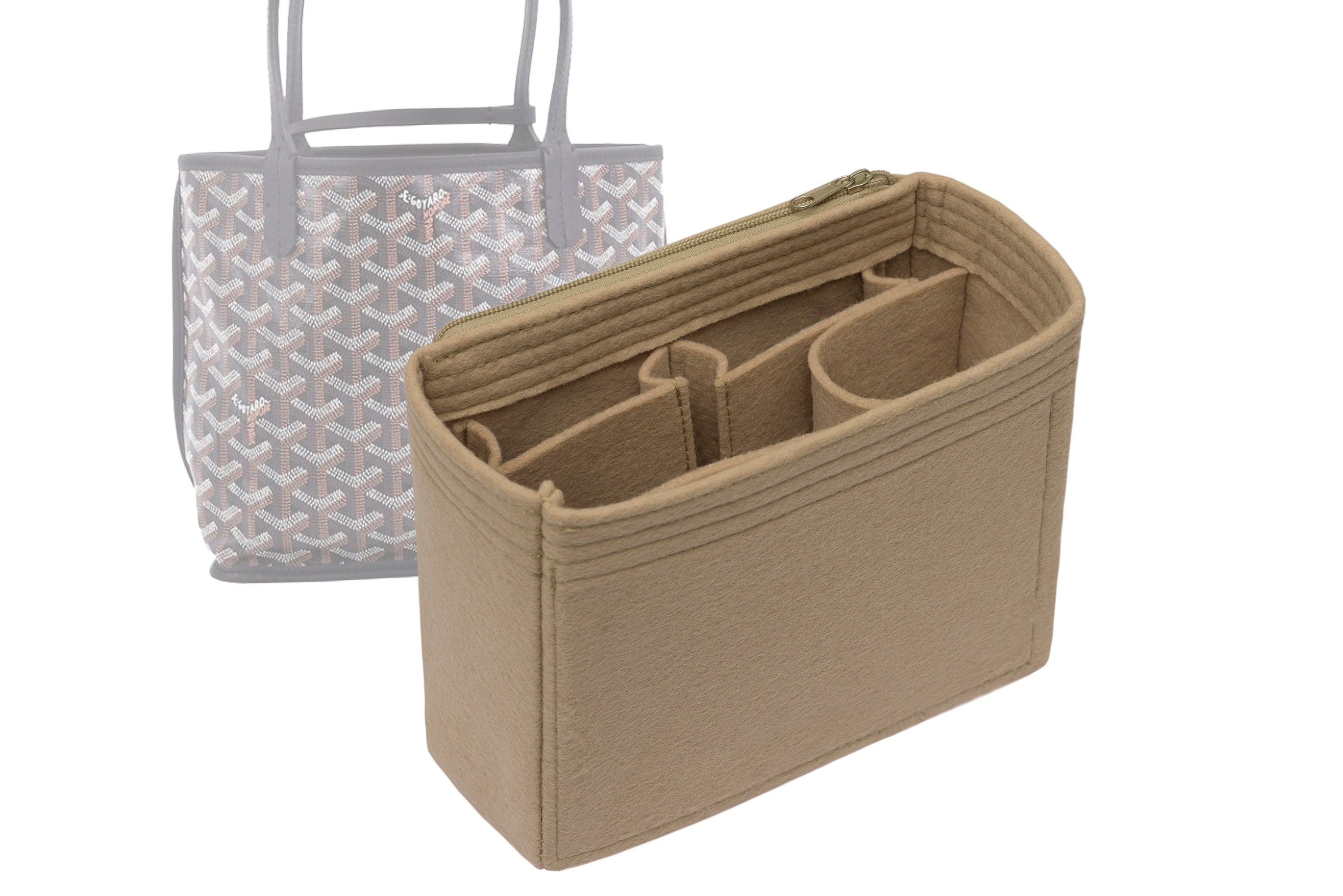 Zoomoni Premium Bag Organizer for Goyard Belvedere PM (Handmade/20 Color  Options) [Organiser, Liner, Insert, Shaper] - Yahoo Shopping