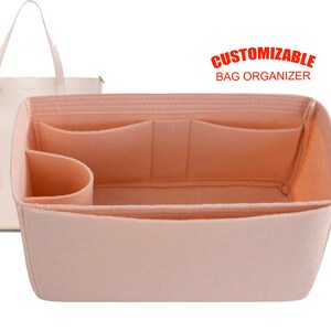 For  &quot;North-South Shopping Tote -Bag Bottom Length 12.5 Inches/31.7 cm&quot; Bag Insert Organizer In 7 Inches/18 cm Hight, Bag Liner