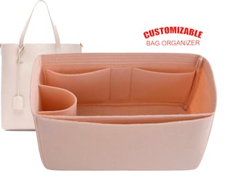 For  "North-South Shopping Tote -Bag Bottom Length 12.5 Inches/31.7 cm" Bag Insert Organizer In 7 Inches/18 cm Hight, Bag Liner