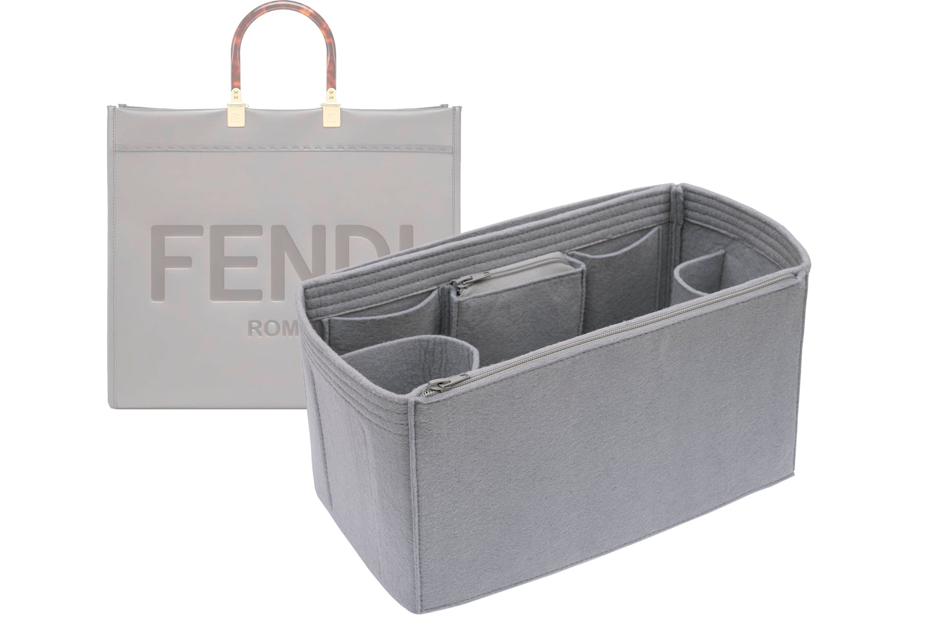  Zoomoni Premium Bag Organizer for Fendi Large Sunshine