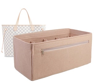 Voor 'Neverfull Damier Azur Canvas MM'-organizer tasinzetstuk, opberger portemonnee-inzetstuk, tasvormer – Wereldwijde verzending 4-6 dagen