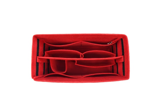Anpassbare Neverfull MM Filztasche Insert Organizer Und Taschenfutter in 18 cm Hohe rote Farbe. Etsy