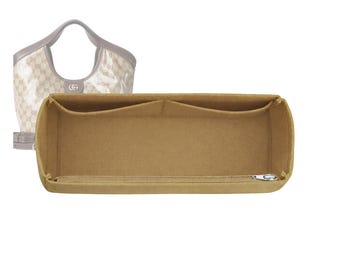Customizable "Giglio small tote bag'' Felt Bag Insert Organizer and Bag Liner in 11cm/4.3 inches Height