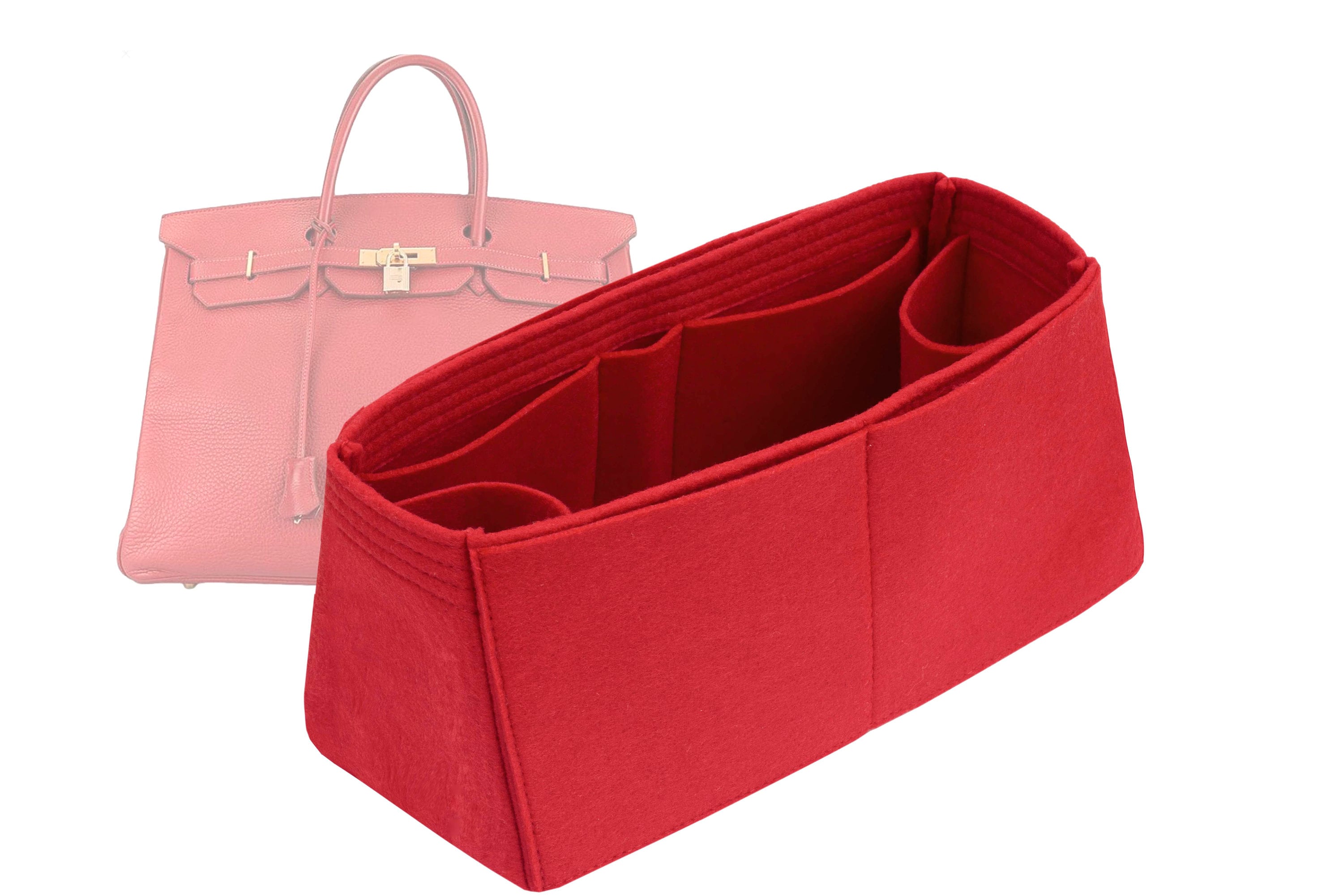 WADORN Inserto per Fodera In Feltro per Borsetta per Pochette, Kit di Conversione Della Borsa A Tracolla Tasca Grande Staccabile Inserto con Occhielli per LV Kirigami Pochette, 15.7x22 cm, Nero