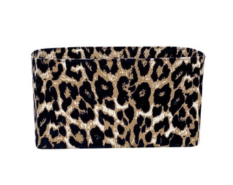 Customizable Animal Printed Fabric Bag Insert Organizer, Bag Liner