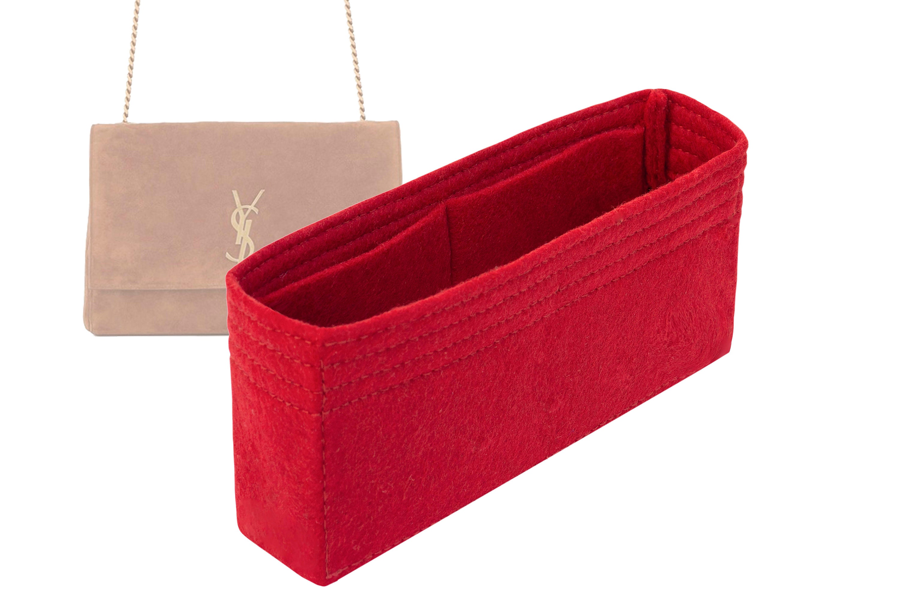 Saint Laurent Uptown pouch for Women - Red in Oman