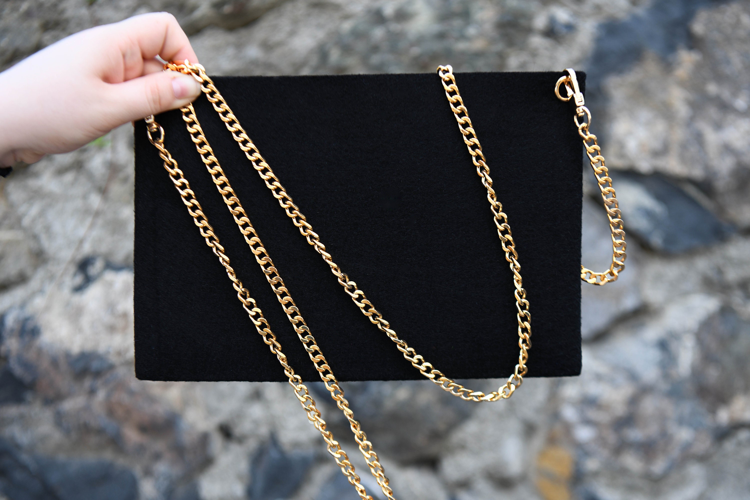 イヴサンローラン　折り財布　がま口　パッチワーク　ヴィンテージ Ysl Vintage Wallet - Etsy