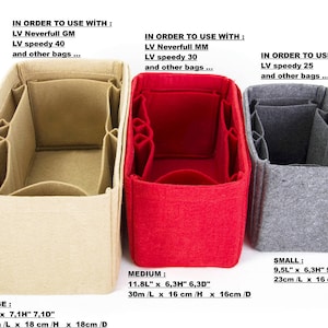 Bag Shaper Purse Insert Organizer Bag Insert With Ipad Place