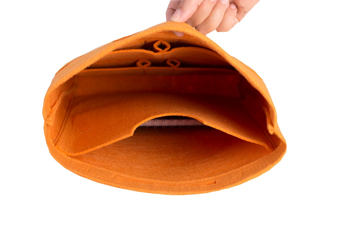 Tote Bag Organizer Laptop Organizer Felt Make up Bag Bag Etsy