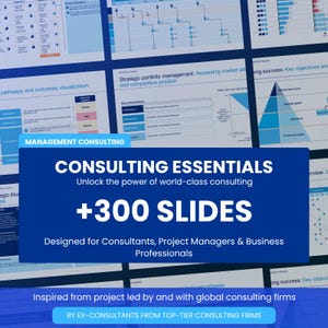 Consulting Essentials PowerPoint Bundle | 300+ Editable Slides (Instant Download)