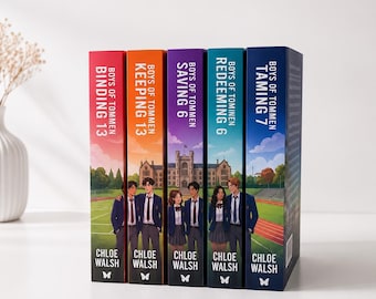 Boys of Tommen Complete Series Hardcover Set by Chloe Walsh Collector Edition Romance Books