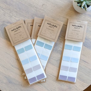 Notizbuch & Planer Sticky Tabs: Zum beschriften | Niedliche Sticky Note Seite Flaggen kommentieren Tab Journal Schreibwaren mit Marker oder Stift schreiben