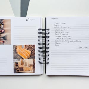 Personalized Home Project DIY Planner | New Home Gift | Home Renovation Improvement Remodel Design Construction Project Planner & Budget Bild 6