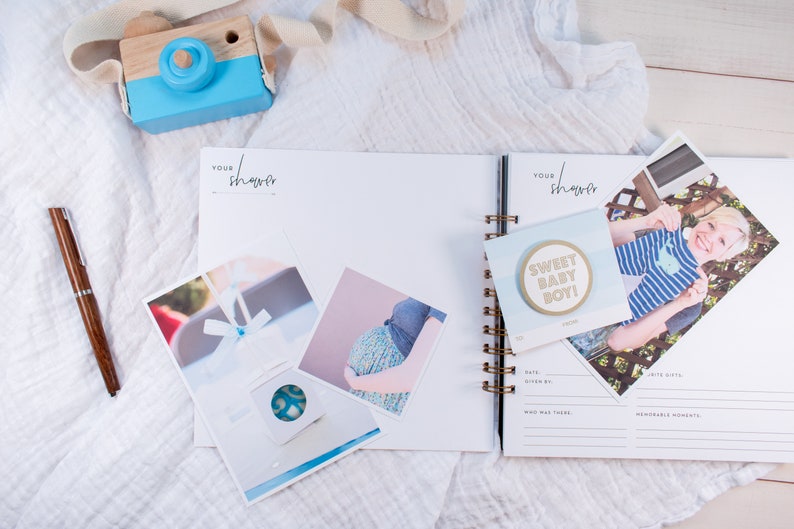 Baby Book story of You almond Customizable Etsy