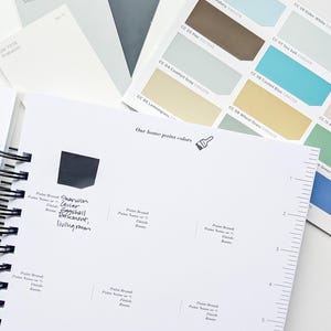 Personalized Home Project DIY Planner | New Home Gift | Home Renovation Improvement Remodel Design Construction Project Planner & Budget Bild 2