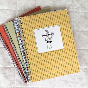 Agenda personalizzata per i compiti a casa degli studenti / Quaderno/agenda per il ritorno a scuola per bambini delle scuole elementari e medie
