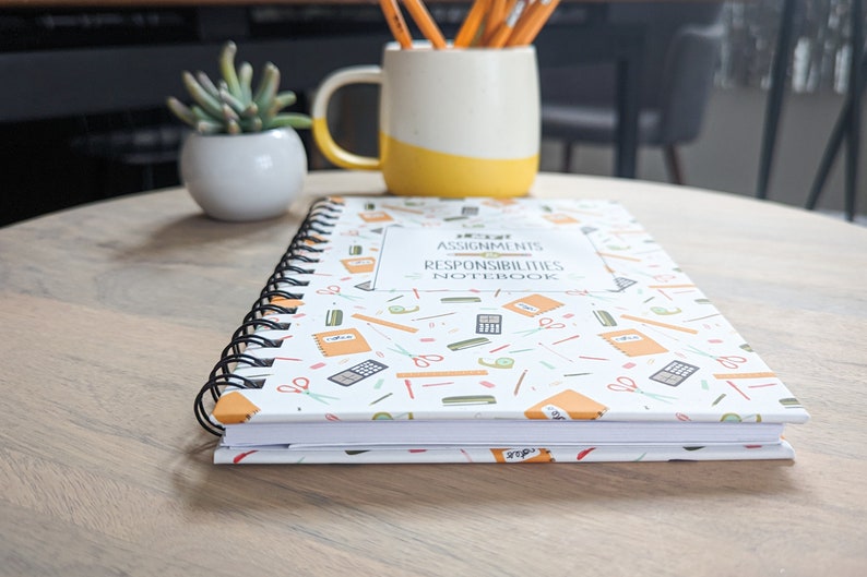 Student Homework Planner and Assignment Notebook | Back to School ...