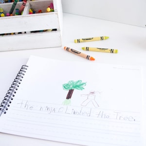 Libro di fiabe per bambini, quaderno per bambini, regali per bambini, giocattoli didattici, attività educative, carta per scrivere, album da disegno personalizzato