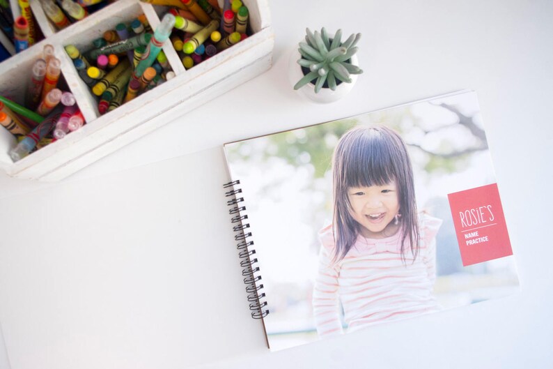 Personalized Name Writing Tracing Practice Notebook First & Etsy