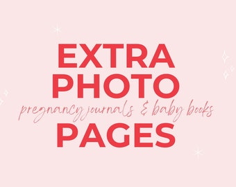 Add Additional Photo Pages to Any Memory Book