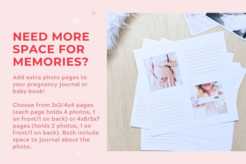 Add Additional Photo Pages to Any Memory Book image 2