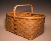 Medium hand woven Appalachian market basket