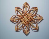 medium hand woven Carolina Snowflake