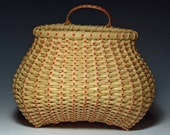 Little Miss Sunshine -hand woven basket
