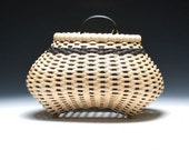 hand woven Shaker cat 39 s head wall basket in bl wal