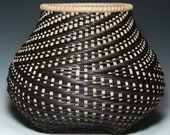 Fibonacci Too - handwoven basket