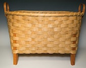 hand woven wool drying basket