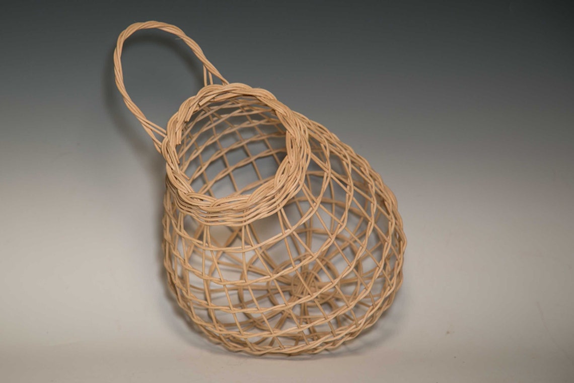Hand woven onion basket Etsy