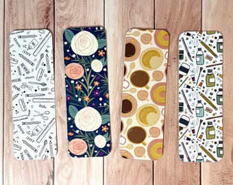 Patterned Bookmark - Illustrated Designs, Reader Gift