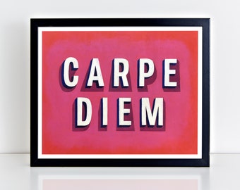 Carpe Diem | Fine Art Print | 8 x 10 inches