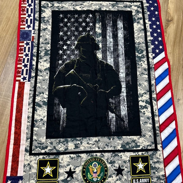Military Quilts Etsy