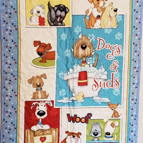 Quilted Dog Blanket Etsy