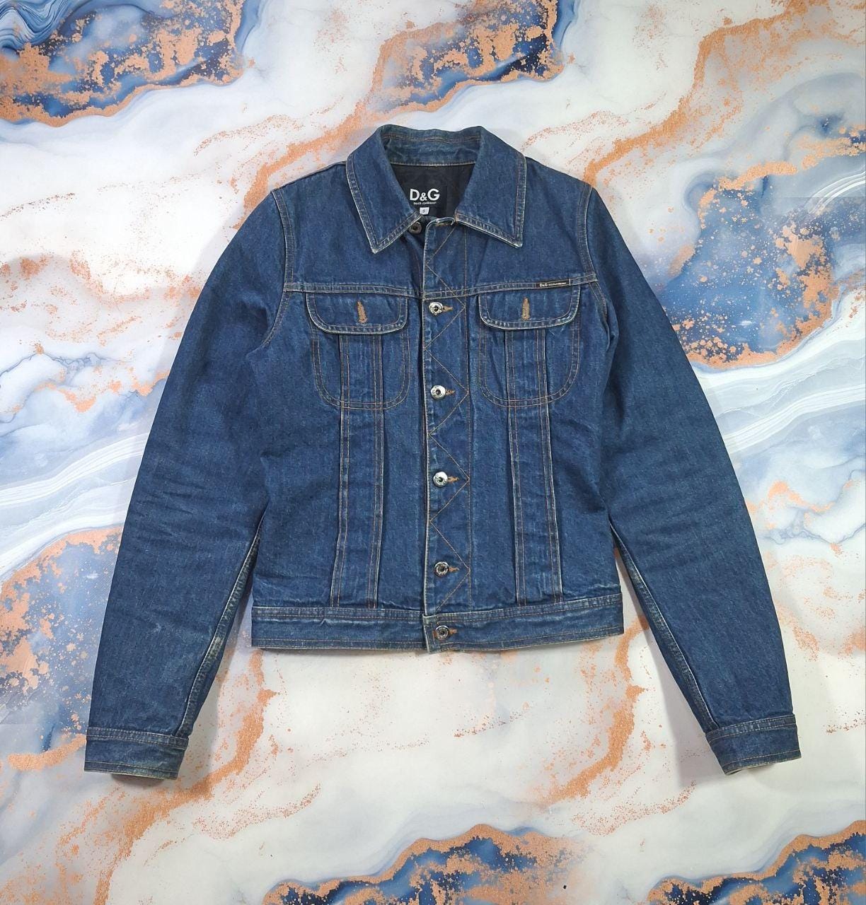 Vintage Valentino Denim Jacket - Etsy