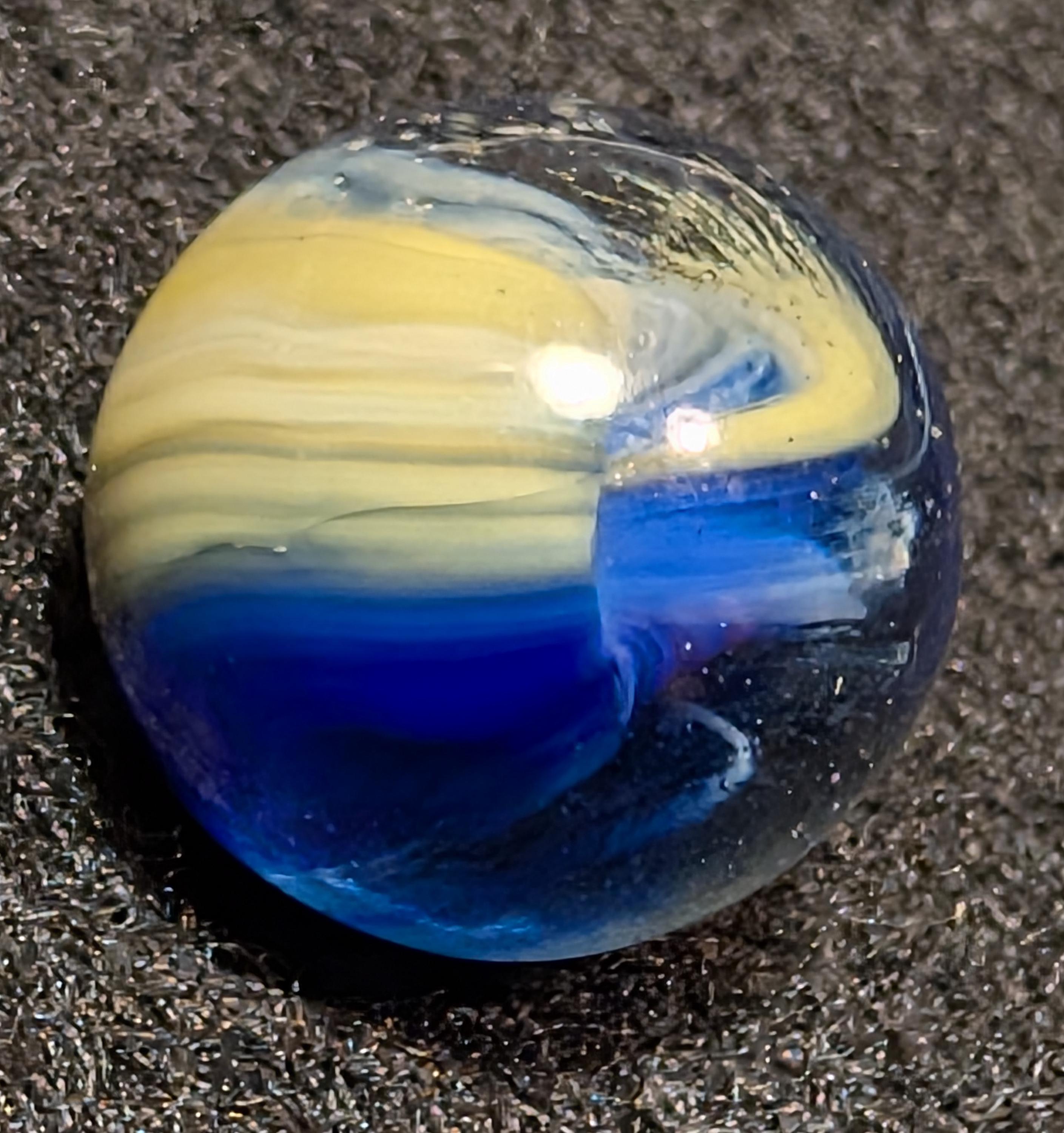 大ゴールデンカピスマザーオブパール 小（Akro Agate）」マーブル小皿2 Akro Agate Collectable Marbles - Etsy UK