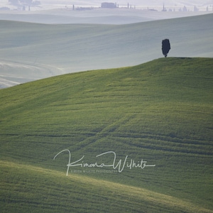 Tuscany Wall Art, Val d&#39;Orcia, Italy Wall Art, Sunrise, Tuscany, Toscana, Val d&#39;Orcia Foggy Morning, Cypress Trees, Tuscan Hills