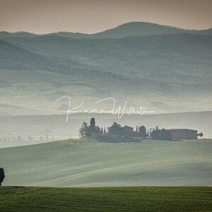 Tuscany Wall Art, Val d&#39;Orcia, Italy Wall Art, Sunrise, Tuscany, Toscana, Val d&#39;Orcia Foggy Morning, Cypress Trees, Tuscan Hills