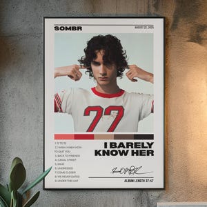Sombr Signed Poster - Etsy