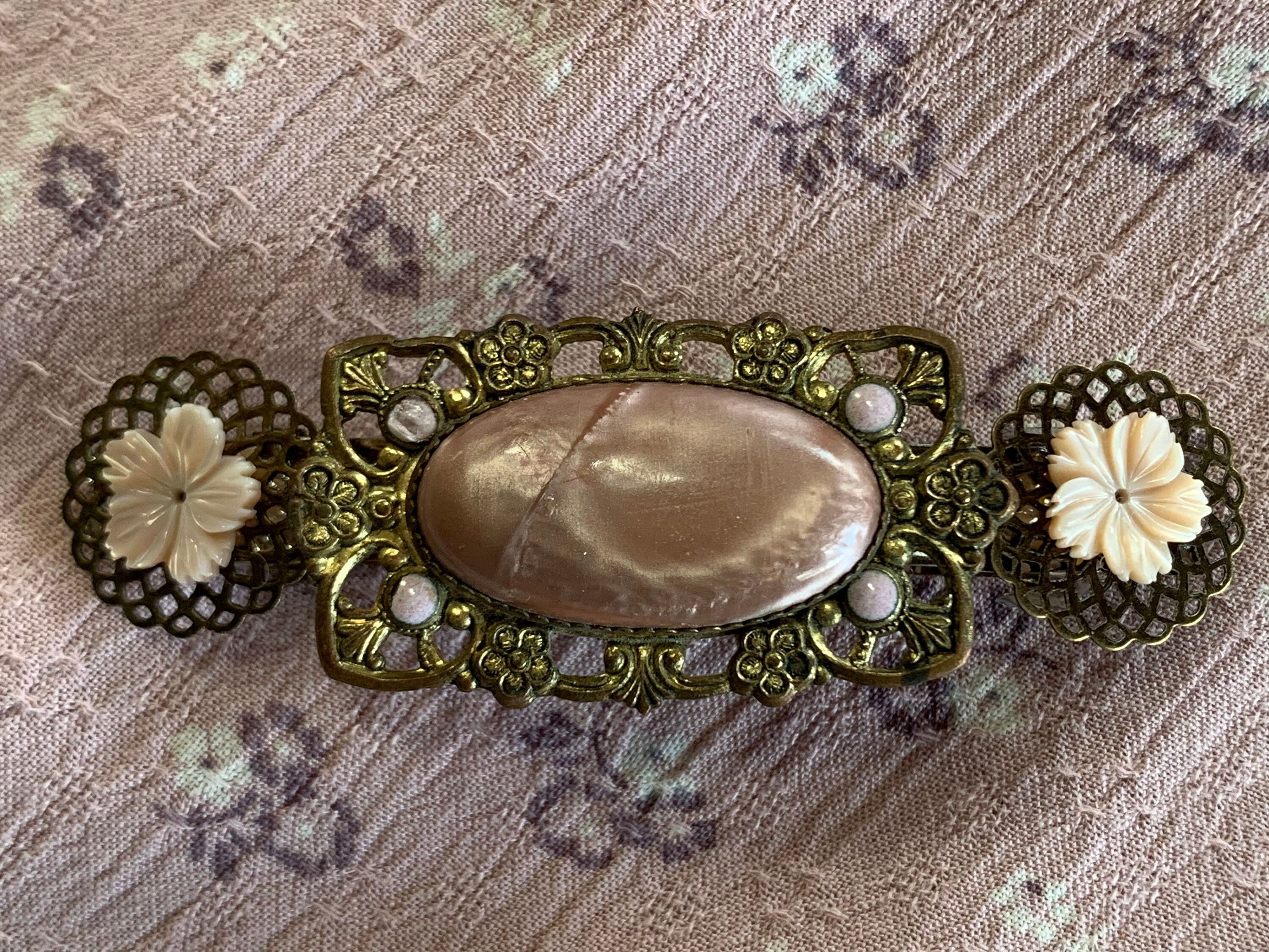 Y2K Abstract Tortoise Lucite Hair Barrette The Bakelite Lady SF Retro Bakelite Hair Clip - Etsy main image 3