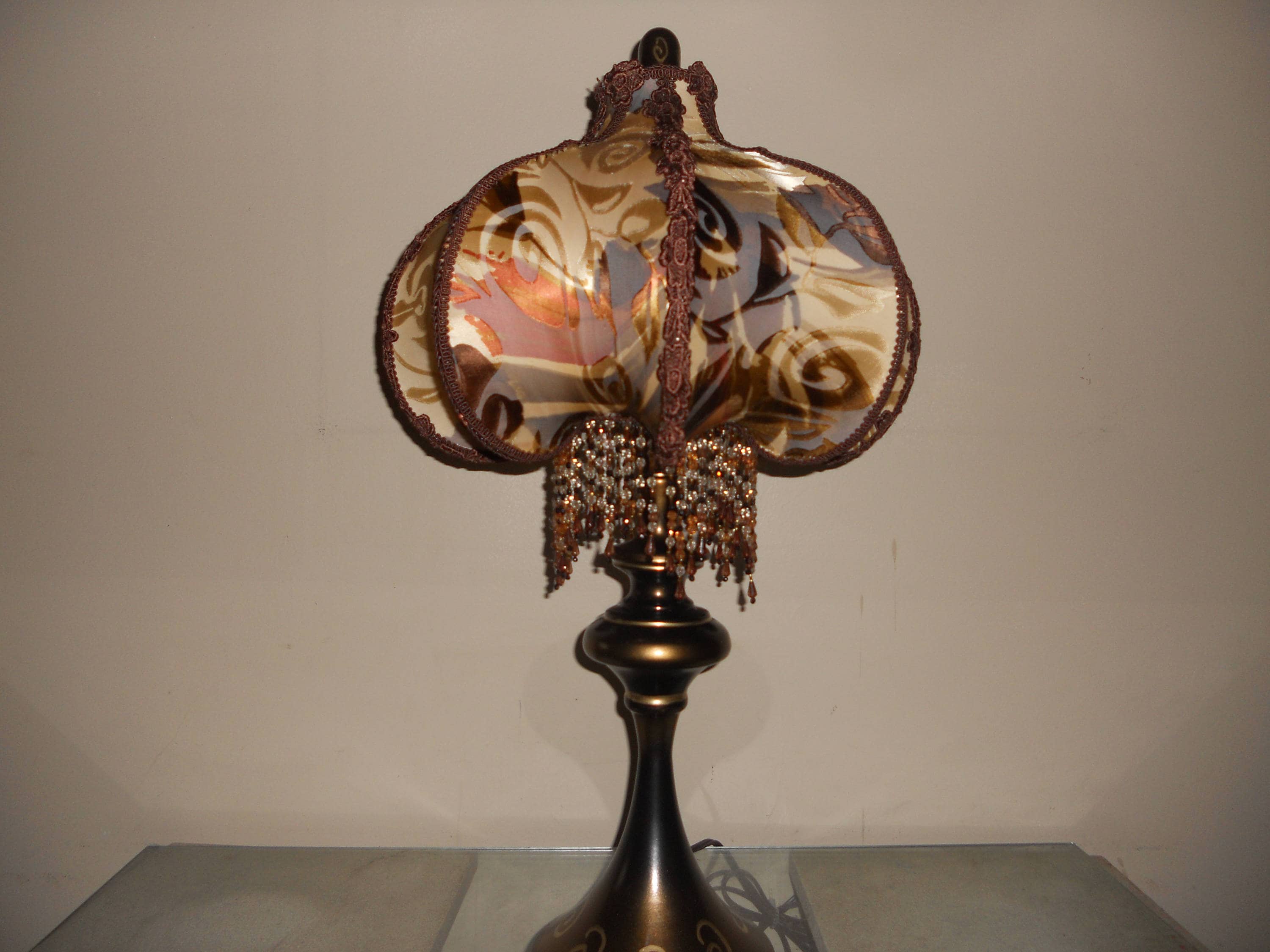 Lamp Shade Bohemian Table Lamp Elegant Eclectic Design One Etsy