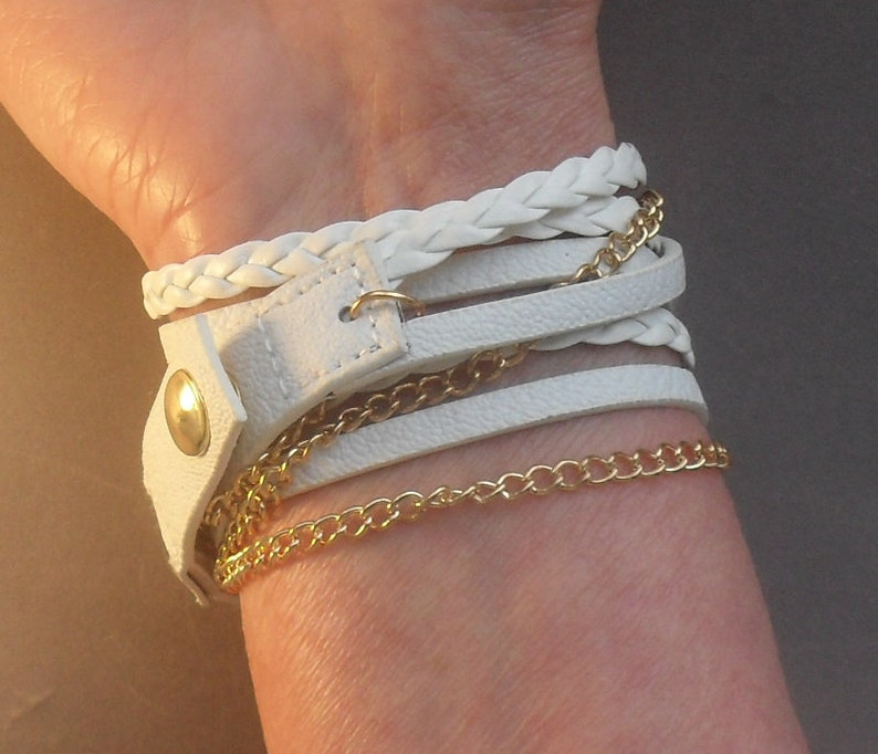 Angel Wrap Watch Bracelet Watch Black Angel Watch Vegan Etsy