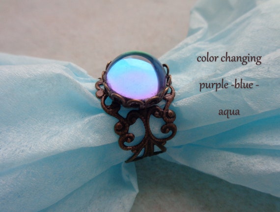 MITTELALTER RING, filigraner Bronze Ring, Mittelalter Schmuck, Renaissance Ring, Fantasy Ring, Elfen Ring, Geschenk für Frauen, Cabochon