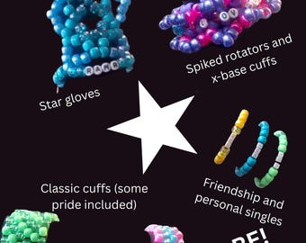Custom Kandi Order! (Charms and more colors coming soon!)