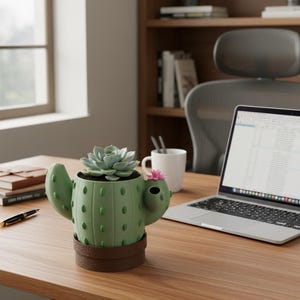 Bloom Signal - Bloempot | Moderne zelfwaterende bloempot voor binnen +++Cadeau